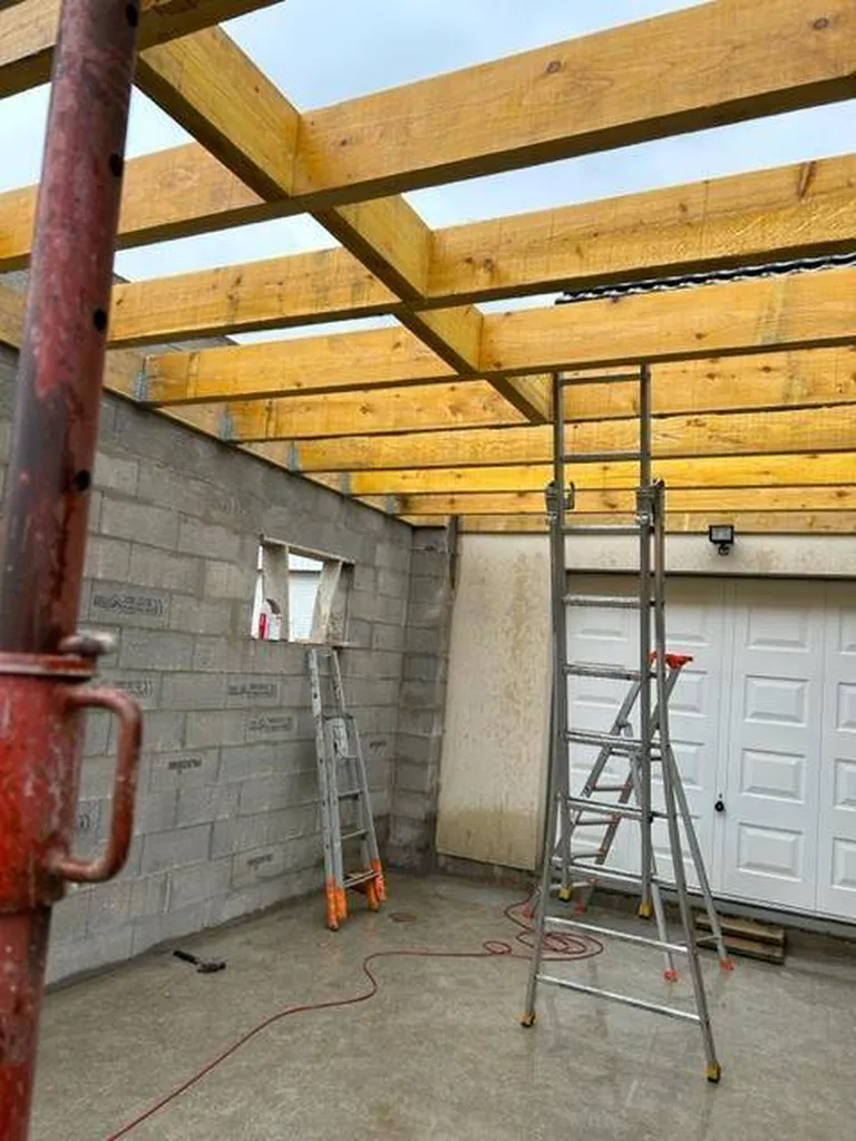 Agrandissement d'une maison aux 3 pierres
