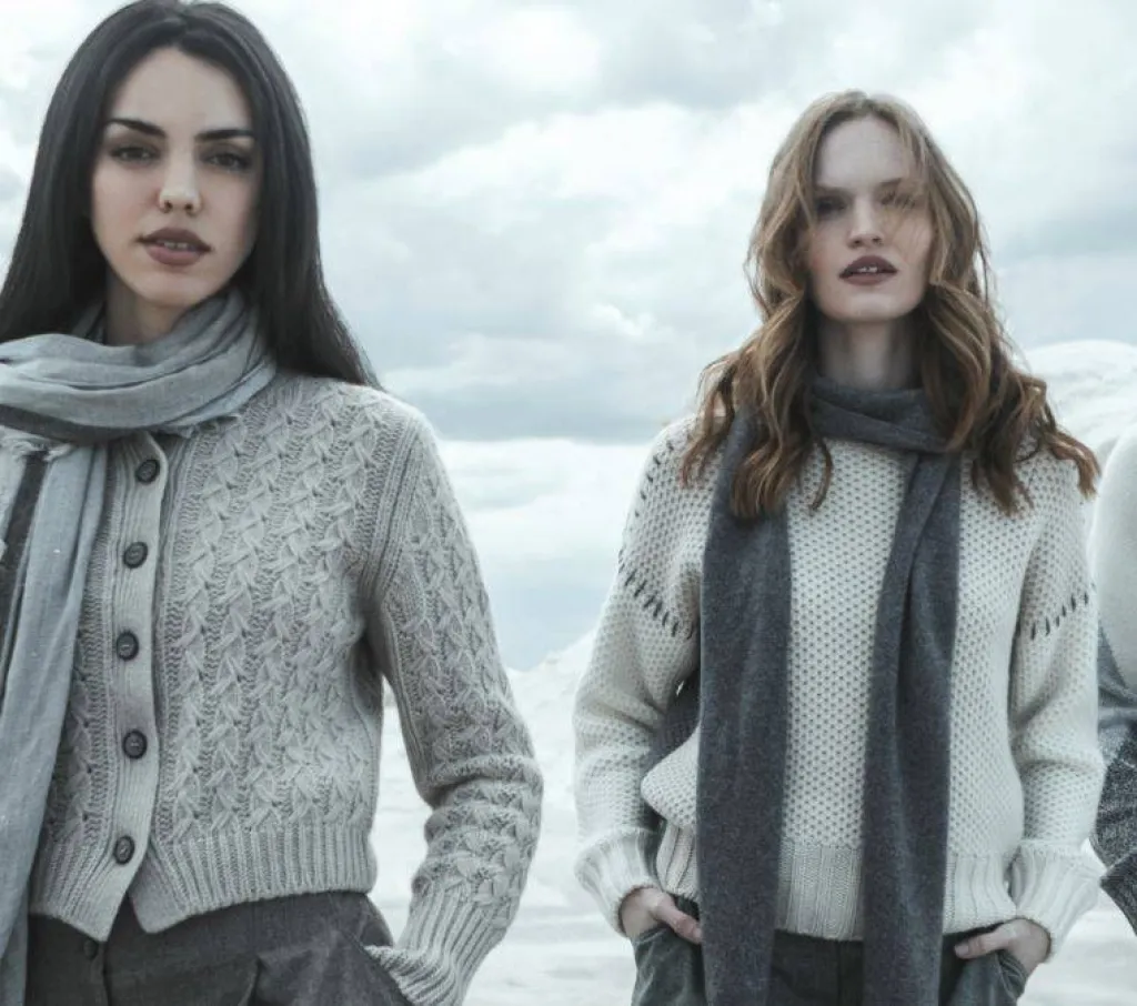 La nouvelle collection Automne-Hiver 2024 Gran Sasso, des pièces qui reflètent une élégance intemporelle.