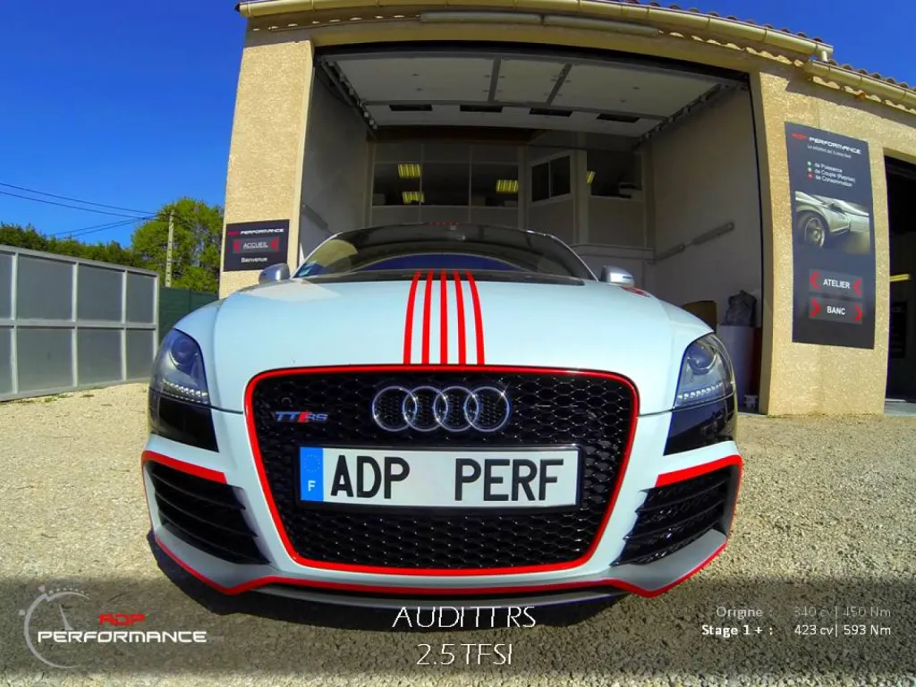 Reprogrammation moteur Audi TT Rs