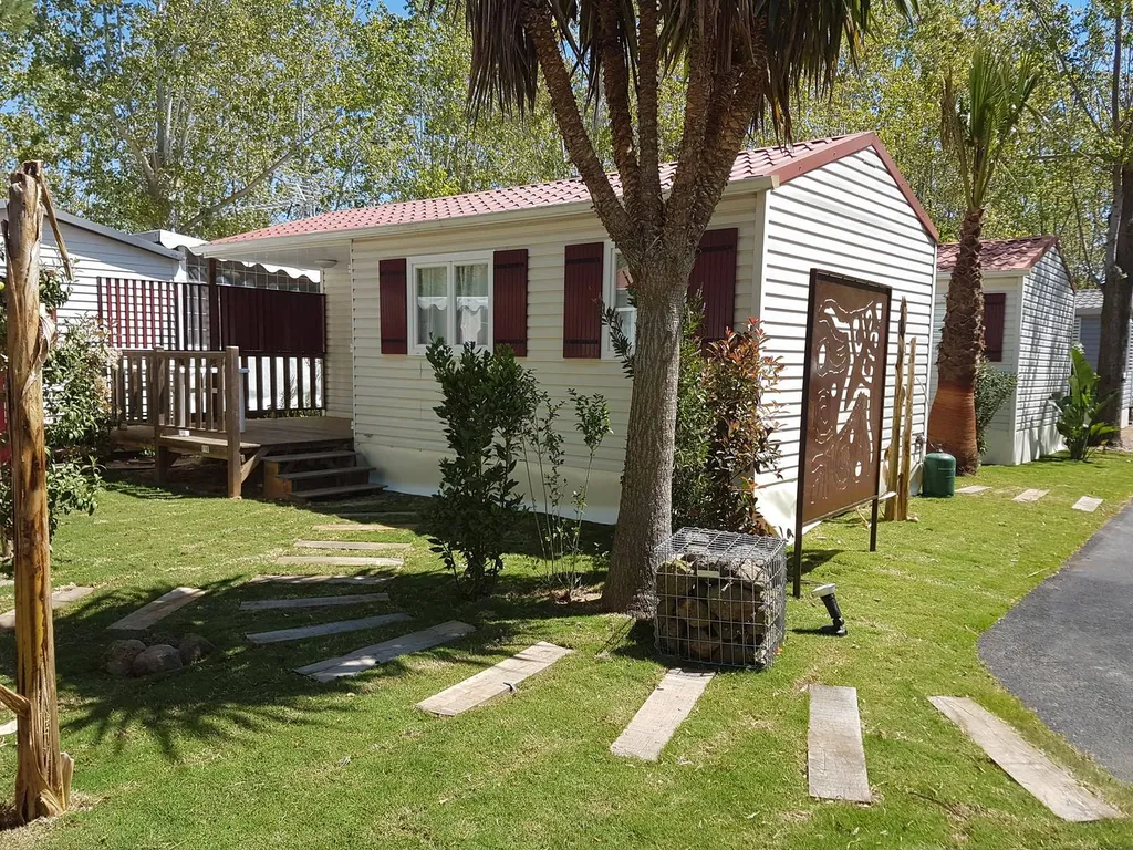 mobil home O'hara 6 personnes climatisé 2 chambres location vias