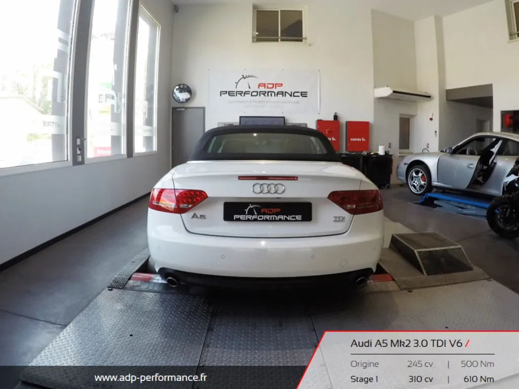 Reprogrammation moteur Audi 3.0 TDI V6 Montpellier