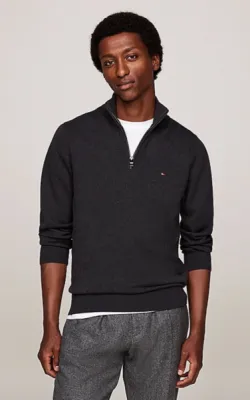 Où acheter un pull zippé avec cachemire Tommy Hilfiger à Dieppe ?