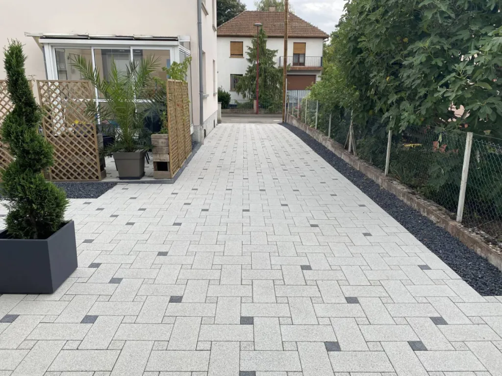 pavé extérieur maison à Strasbourg CLK 