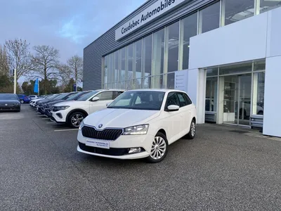 SKODA FABIA Combi occasion proche Le Havre : Break essence 95ch révisé chez Caudebec Automobiles Myauto.fr