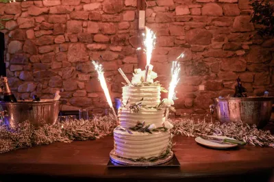 wedding cake pour mariage à Mykonos