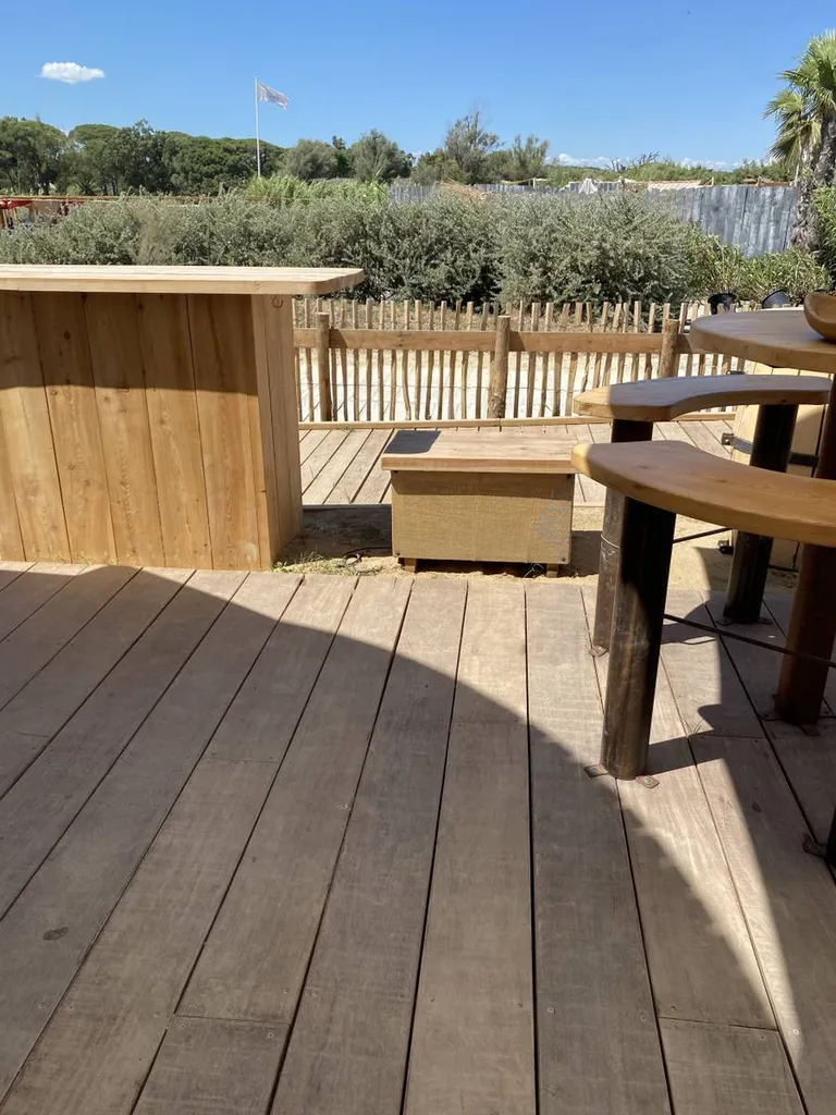 Installation restaurant LE TONO Ramatuelle Var