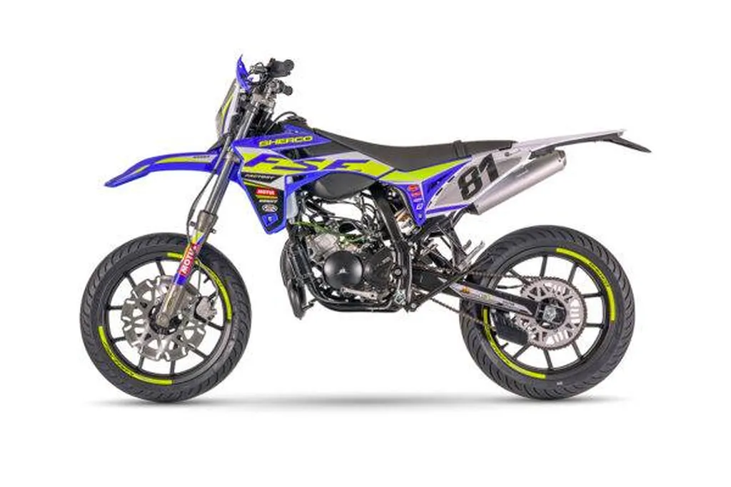 MOTO NEUVE SHERCO FACTORY SM-R 50CC 2 TEMPS BANDOL