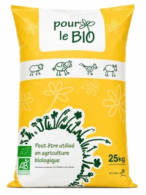 Farine bio pour poules pondeuses alimentation complète pour basse-cour et élevage