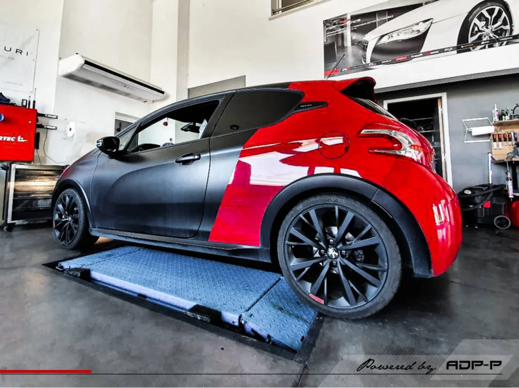 208 gti 3/4 arrière