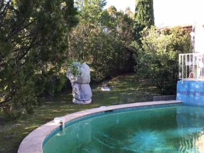 Réaménagement d'un jardin et d'un tour de piscine sur Villeneuve Lez Avignon