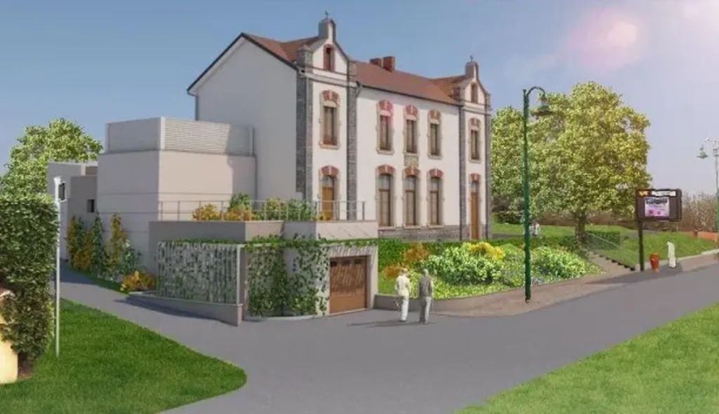 Réhabilitation et extension de la mairie à Sainte-Olive (Ain)