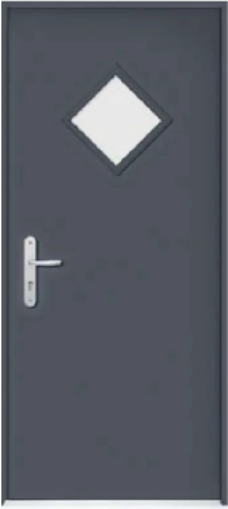 Porte d'Entrée PVC Monobloc