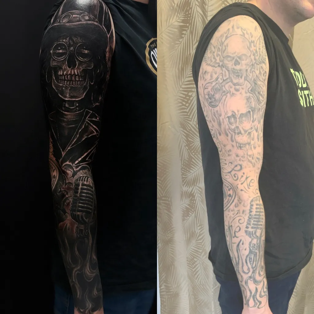 Cover tattoo