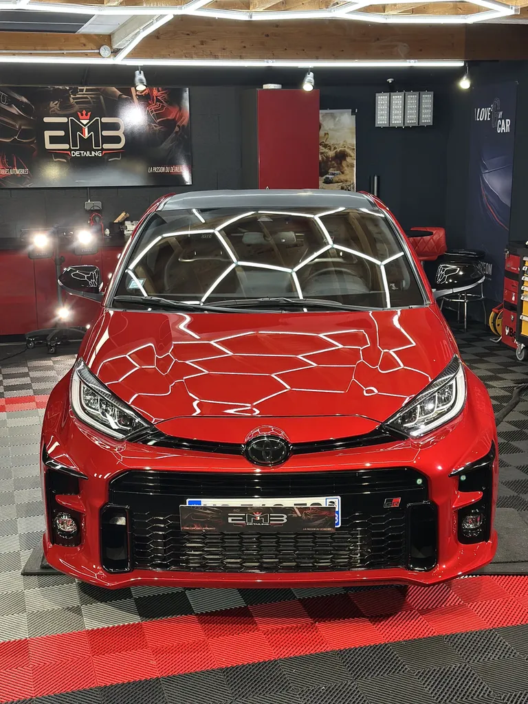 Toyota Yaris GR – Rénovation et traitement céramique à Lyon Ouest proche de Vourles 