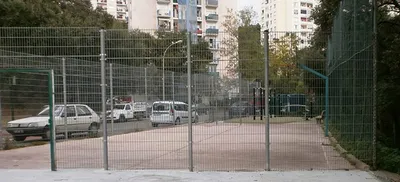 Clôture panneaux rigides double fil