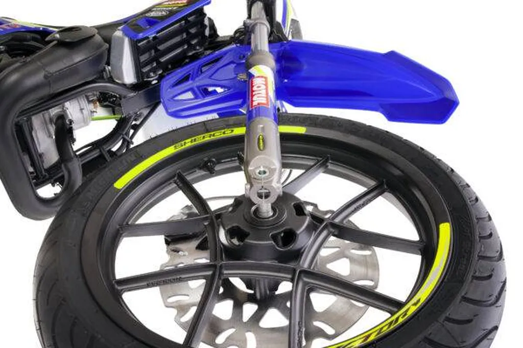 MOTO NEUVE SHERCO FACTORY SM-R 50CC 2 TEMPS OLLIOULES