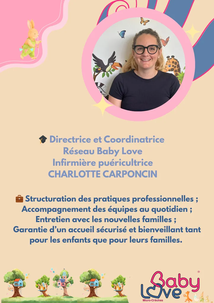 Directrice du réseau baby love autour de Toulouse