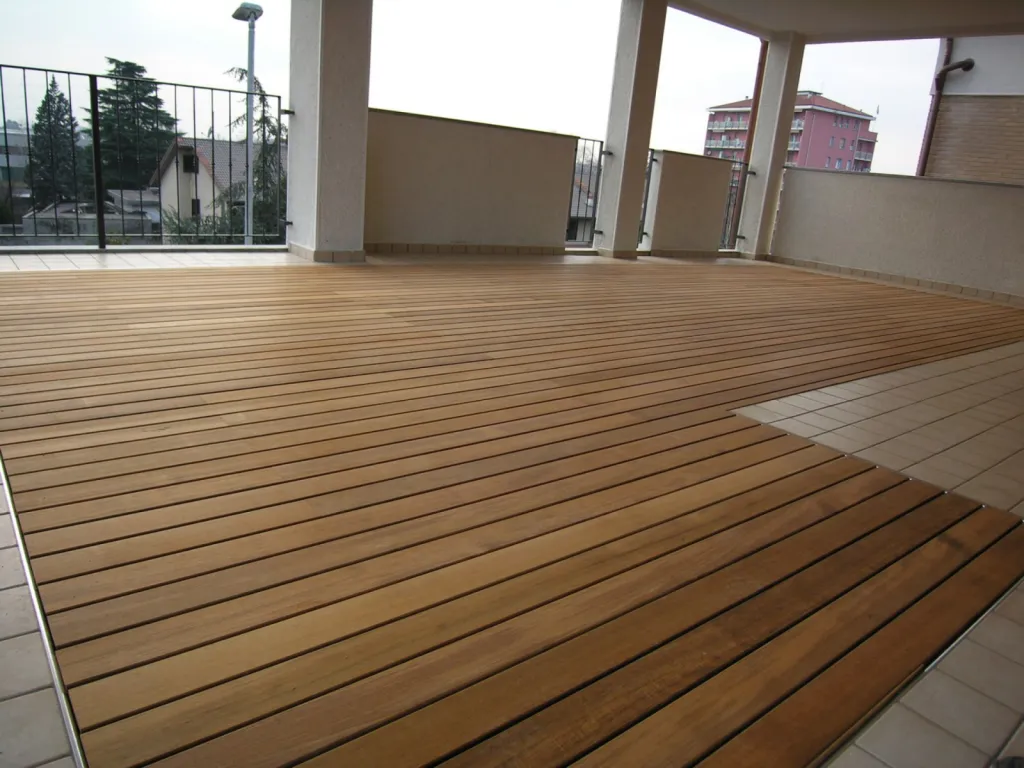terrasse en teck