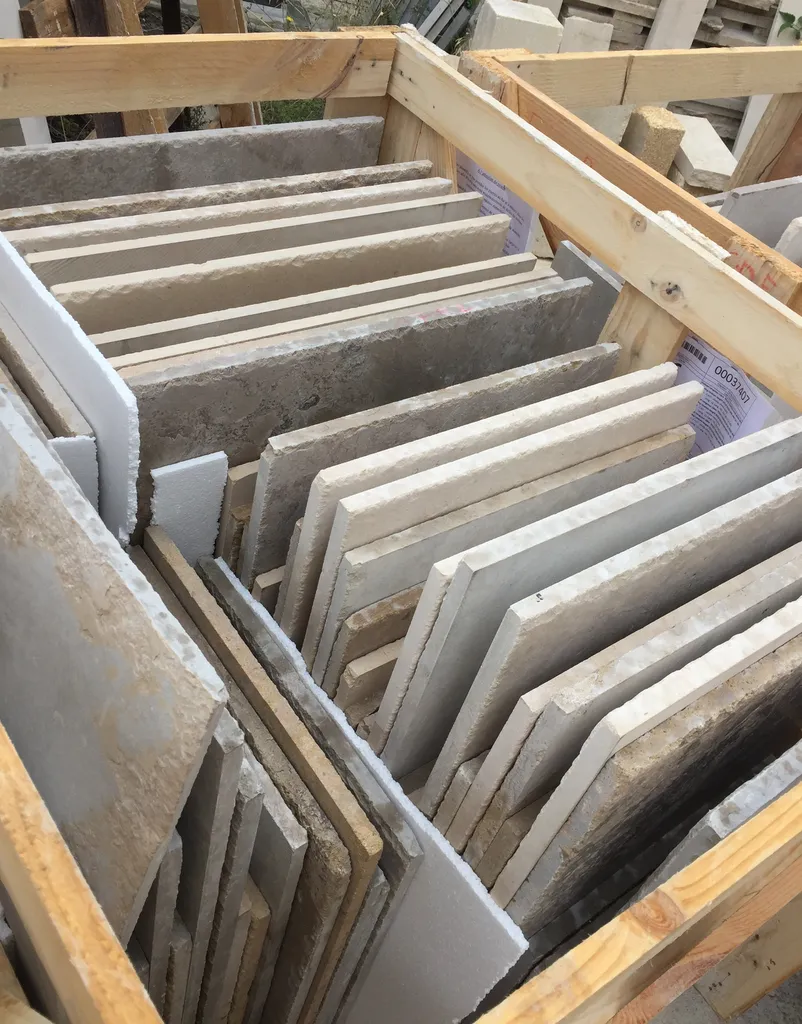 Old Stone Natural Stone Authentic : Vraie Pierre Naturelle Haut de Gamme, Meilleure Alternative aux Carrelages Imitation Pierre