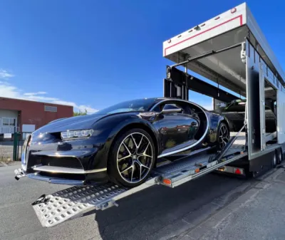 Film de protection carrosserie sur une HYPER CAR !!  Bugatti Chiron