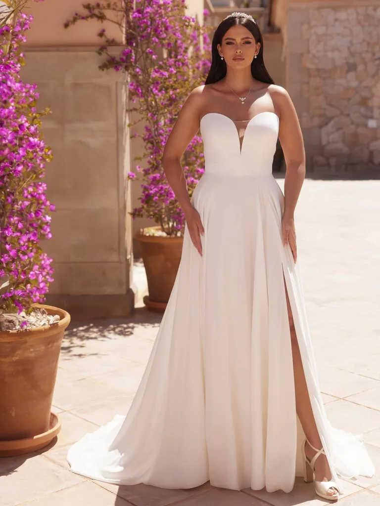 Robe de mariée grande taille Marseille