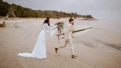 cérémonie de mariage à la plage pays basque