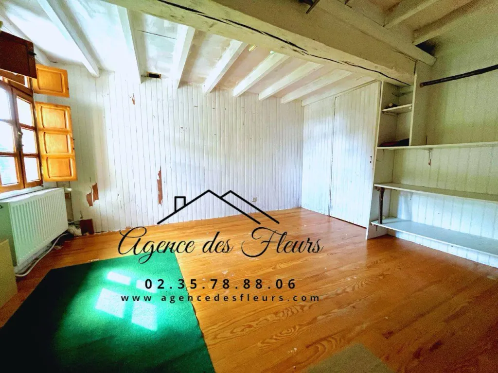A vendre maison normande de 154 m² édifiée sur 1400 m² de terrain sur la commune de ORIVAL