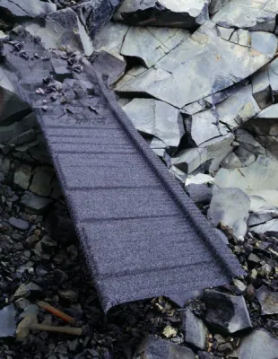 Les granules de pierre sur les Tuiles GERARD