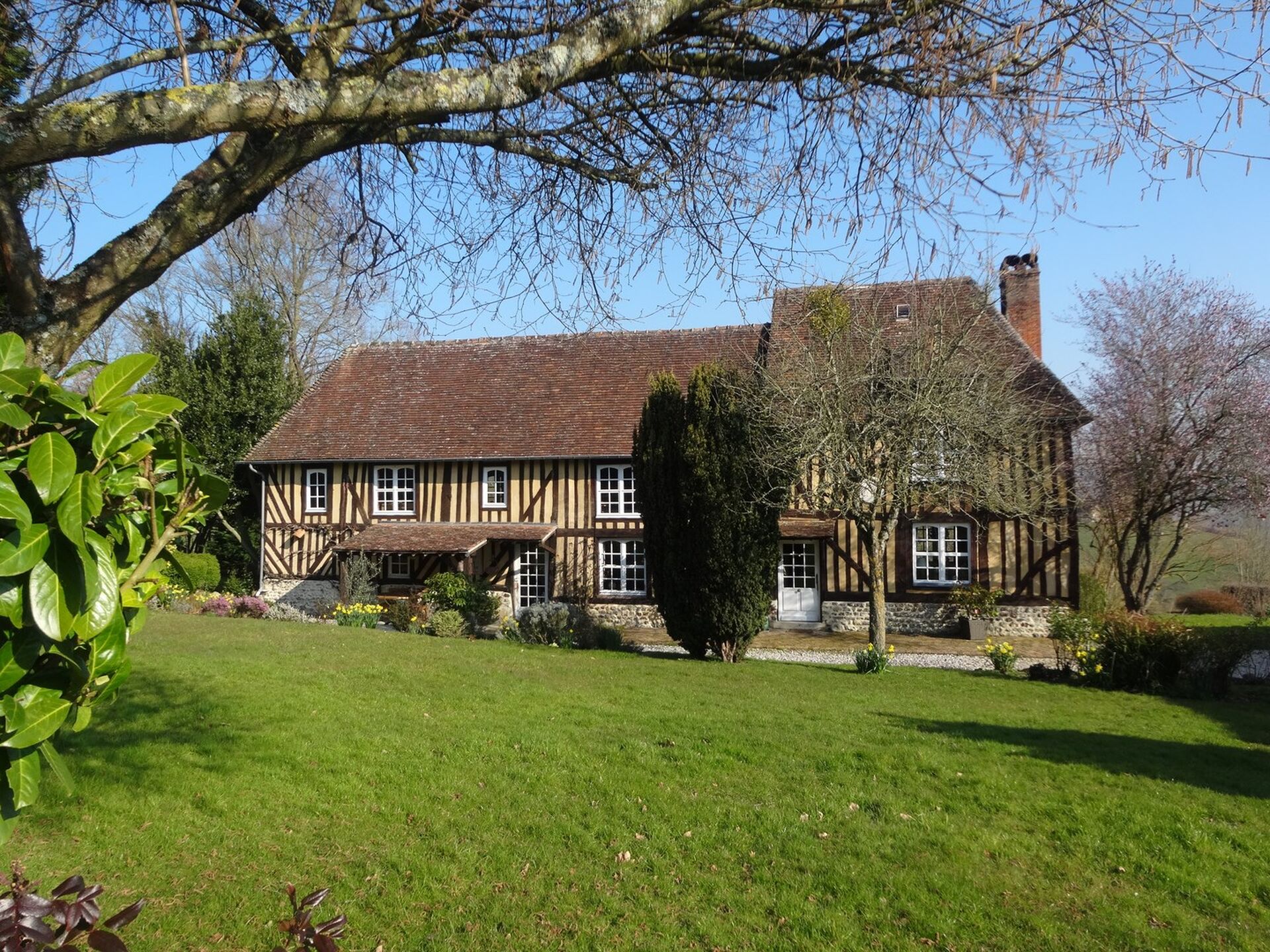 MANOIR XVIIème A VENDRE, AGENCE IMMOBILIERE TERRES ET DEMEURES DE NORMANDIE DE LISIEUX