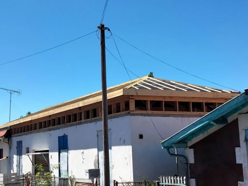 Rénovation +surelevation Gujan Mesrtras