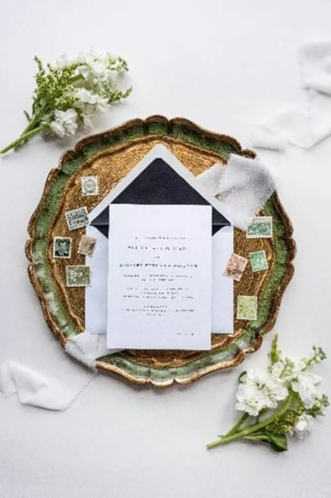 Création de faire part sur mesure Studio Evidence Graphique pour organisation de mariage haut de gamme en Aquitaine
