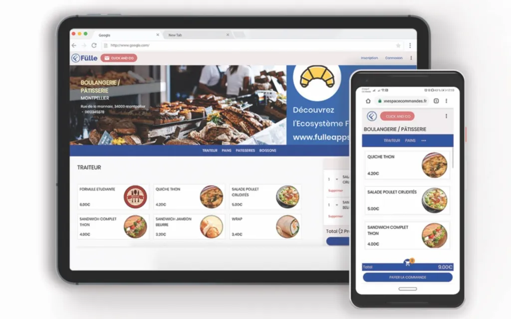 Caisse restaurant click & collect pas chère chez professionnel du 13