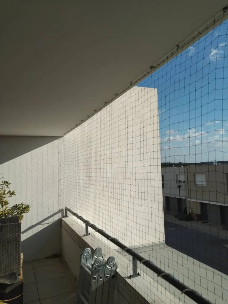 filet pour éviter chute chat balcon marseille