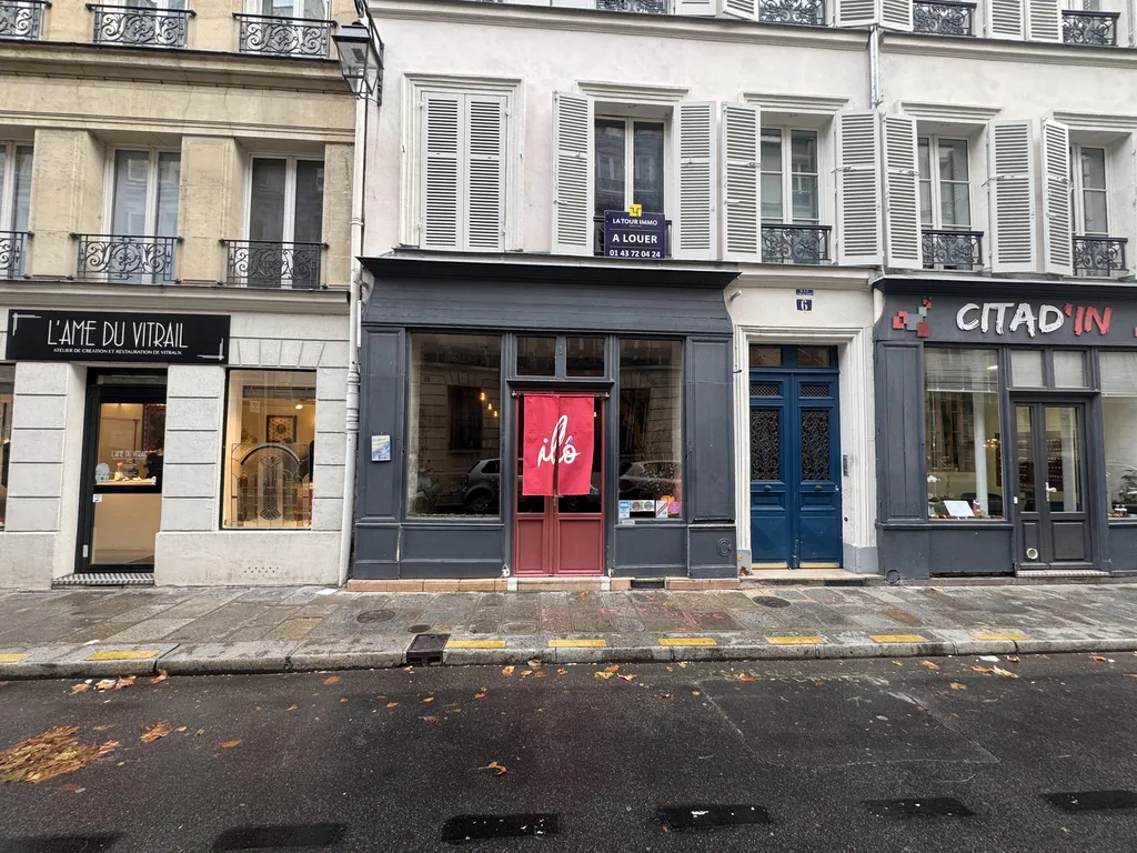 Cession de bail - Restaurant 58 m², Arsenal, Rue Castex 75004 PARIS