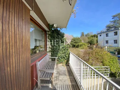 Au Pecq, domaine de Grandchamp, maison 5 pièces de 111m2 avec jardin, terrasse, balcon et grand garage