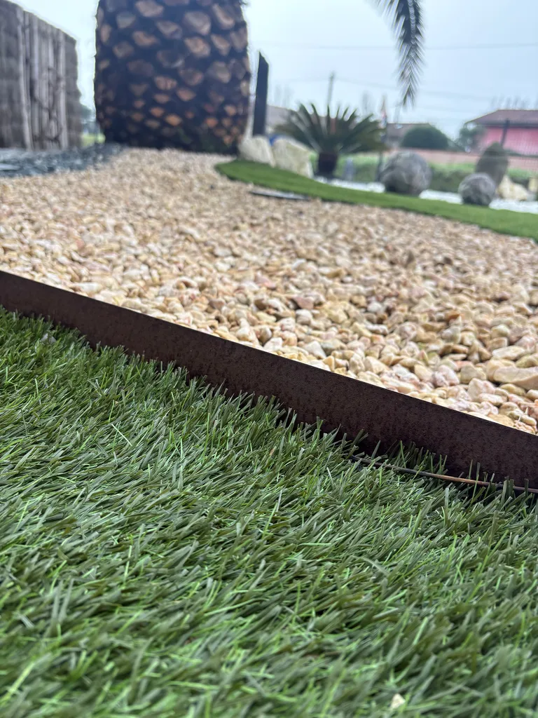 Où trouver des bordures en acier Corten à Ambarès et Lagrave près de Bordeaux ?