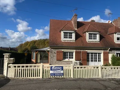 A vendre, maison jumelée, située en lisière de forêt, au Trait - Idéale 1ère acquisition