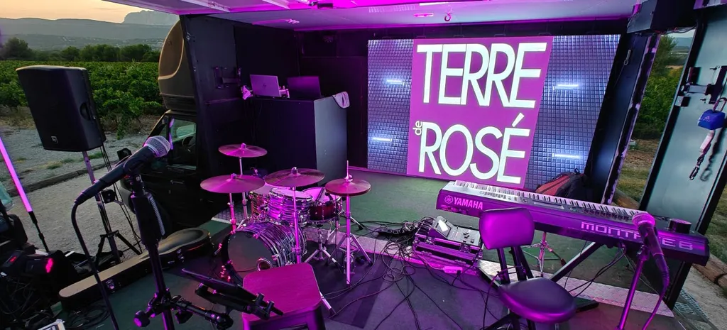 Soirée terre de Rosé à a0ix en Provence by ECC