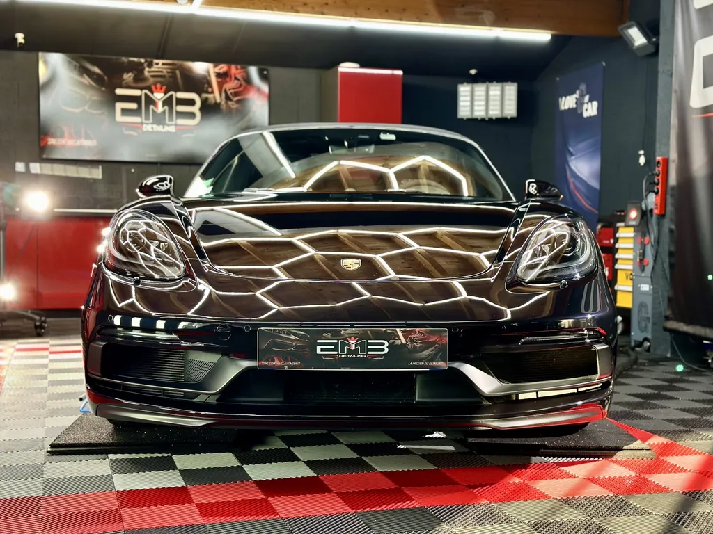 DETAILING Lyon protection carrosserie traitement céramique Porsche Boxster 718 GTS