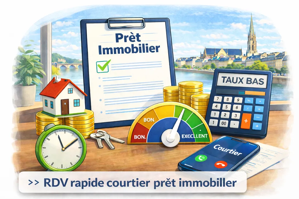 RDV Rapide Courtier Prêt Immobilier : Obtenez Votre Financement Optimal en 5 Jours à Bordeaux