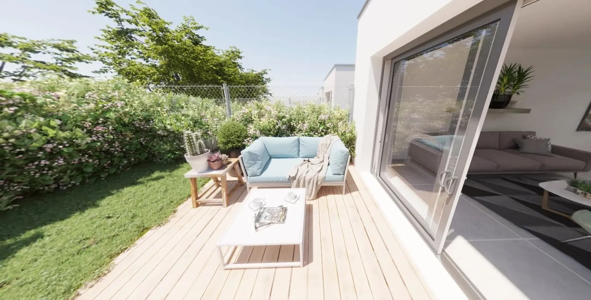maison avec terrasse et jardin quartier jardin des plantes jacobins