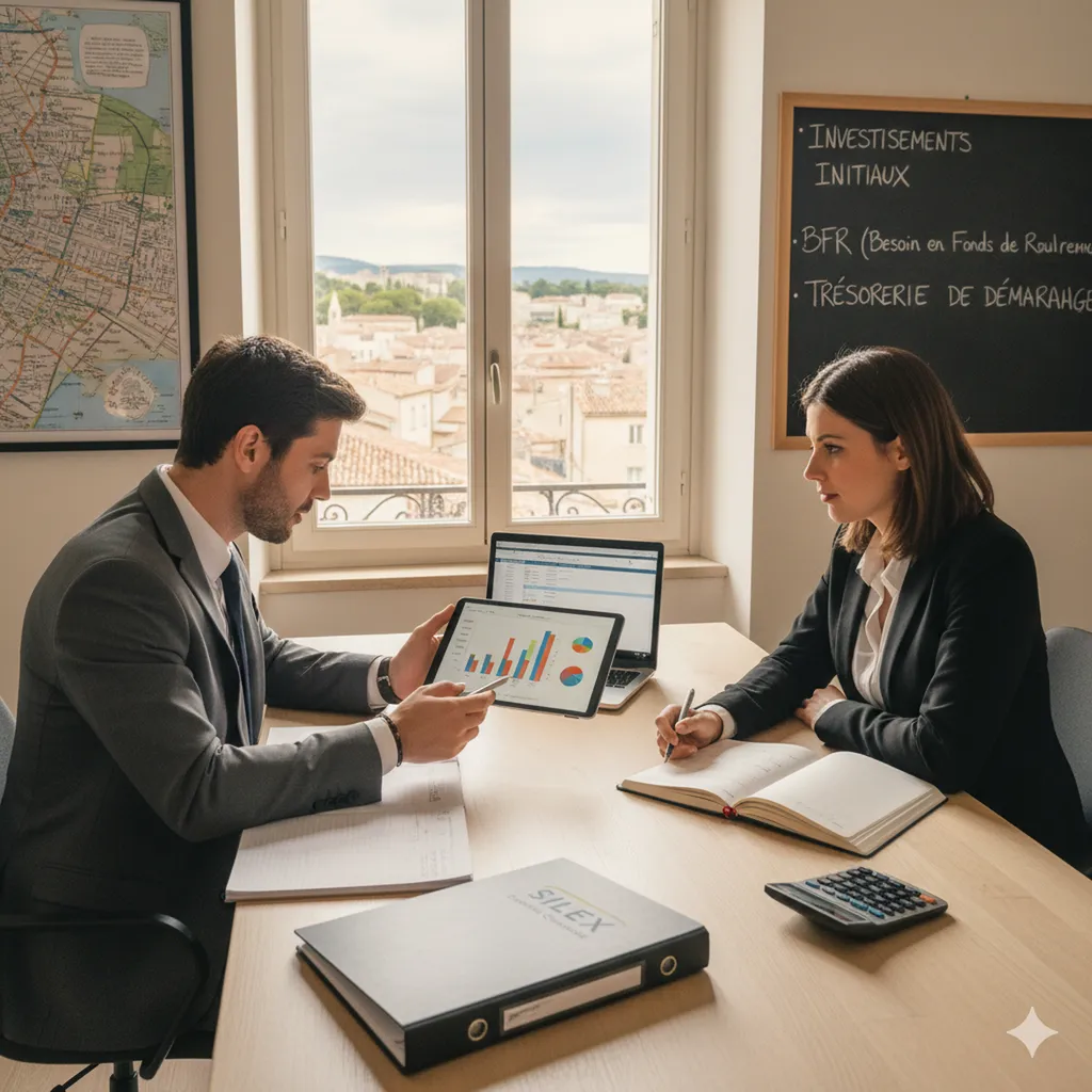 Accompagnement silex compta pour les créateurs dans la détermination de leur besoin initiaux 