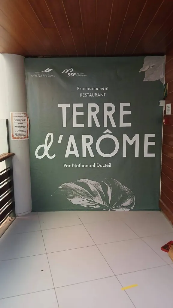 Habillage de palissade grand format pour le chantier Terre d'Arôme dans un aéroport de Paris