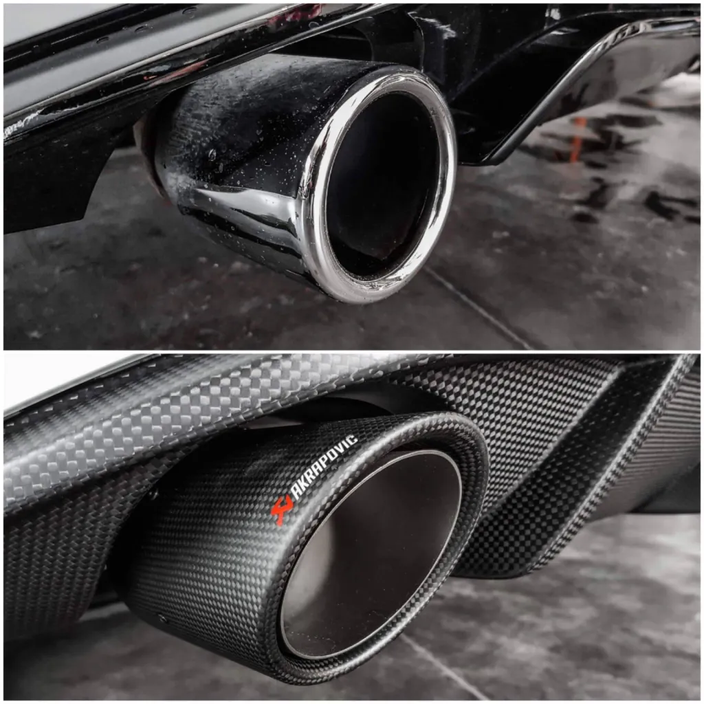 Sorties d'échappement Akrapovic VW Golf 7 GTi ClubSport 1