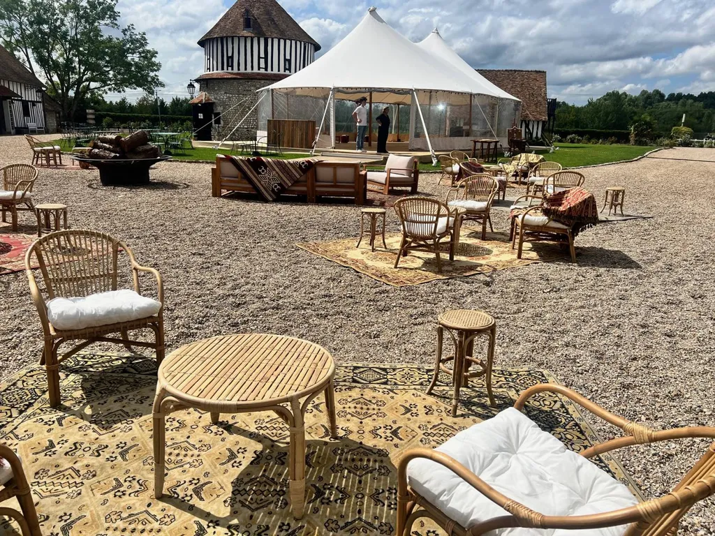 location mobilier rotin exterieur