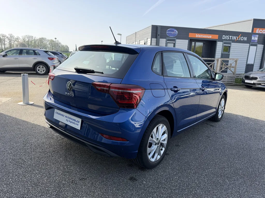 Voiture d’occasion Volkswagen Polo Style en Normandie : achetez votre citadine essence DSG7 automatique à coté de Lillebonne