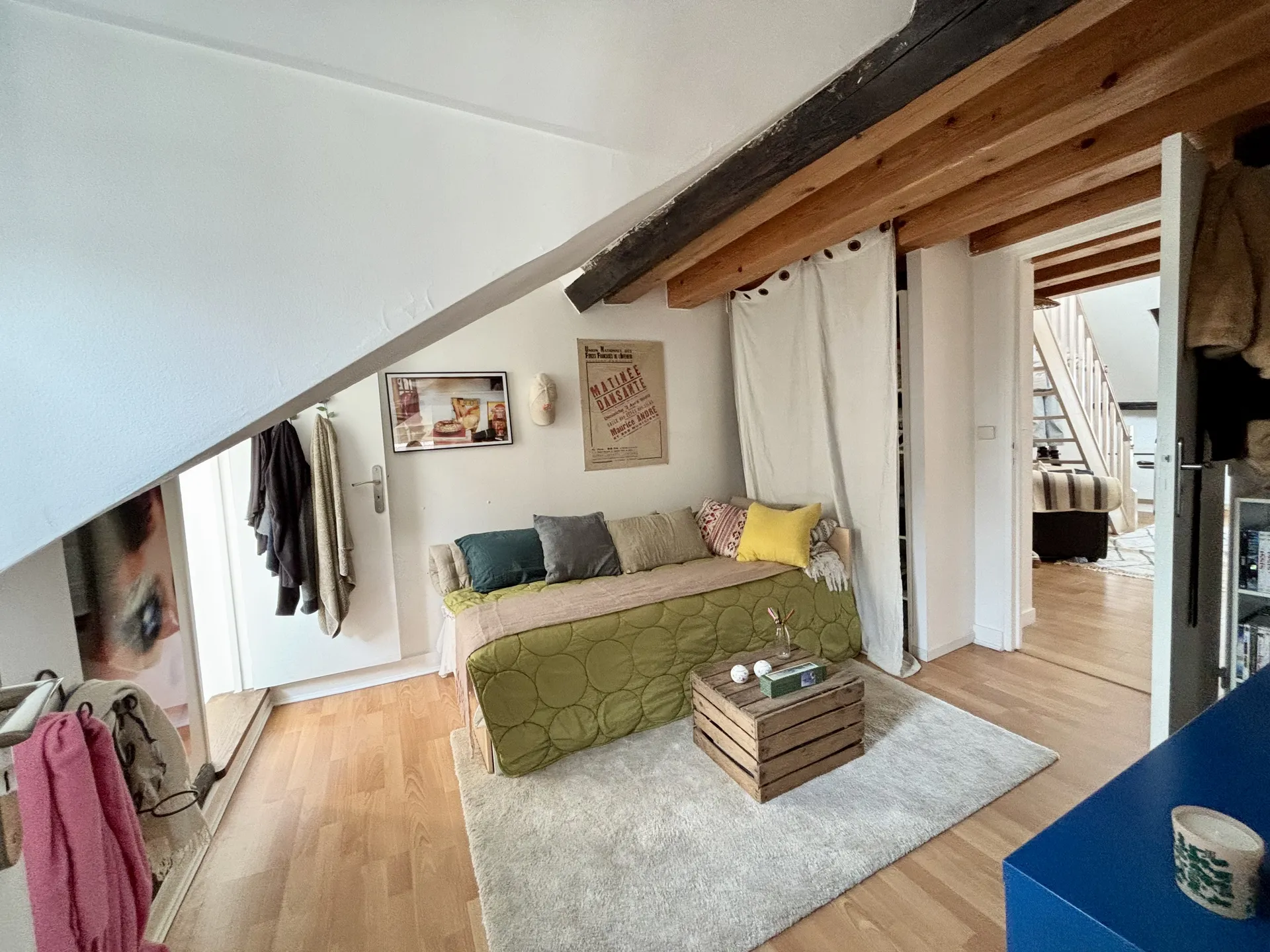 Grand appartement de 136M² avec un studio indépendant dans le centre ville Saint Germain En Laye .