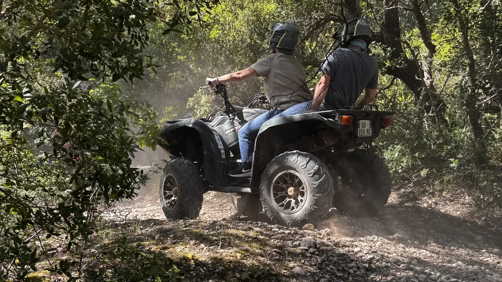 Randonnée en quad au pied de la Sainte Baume