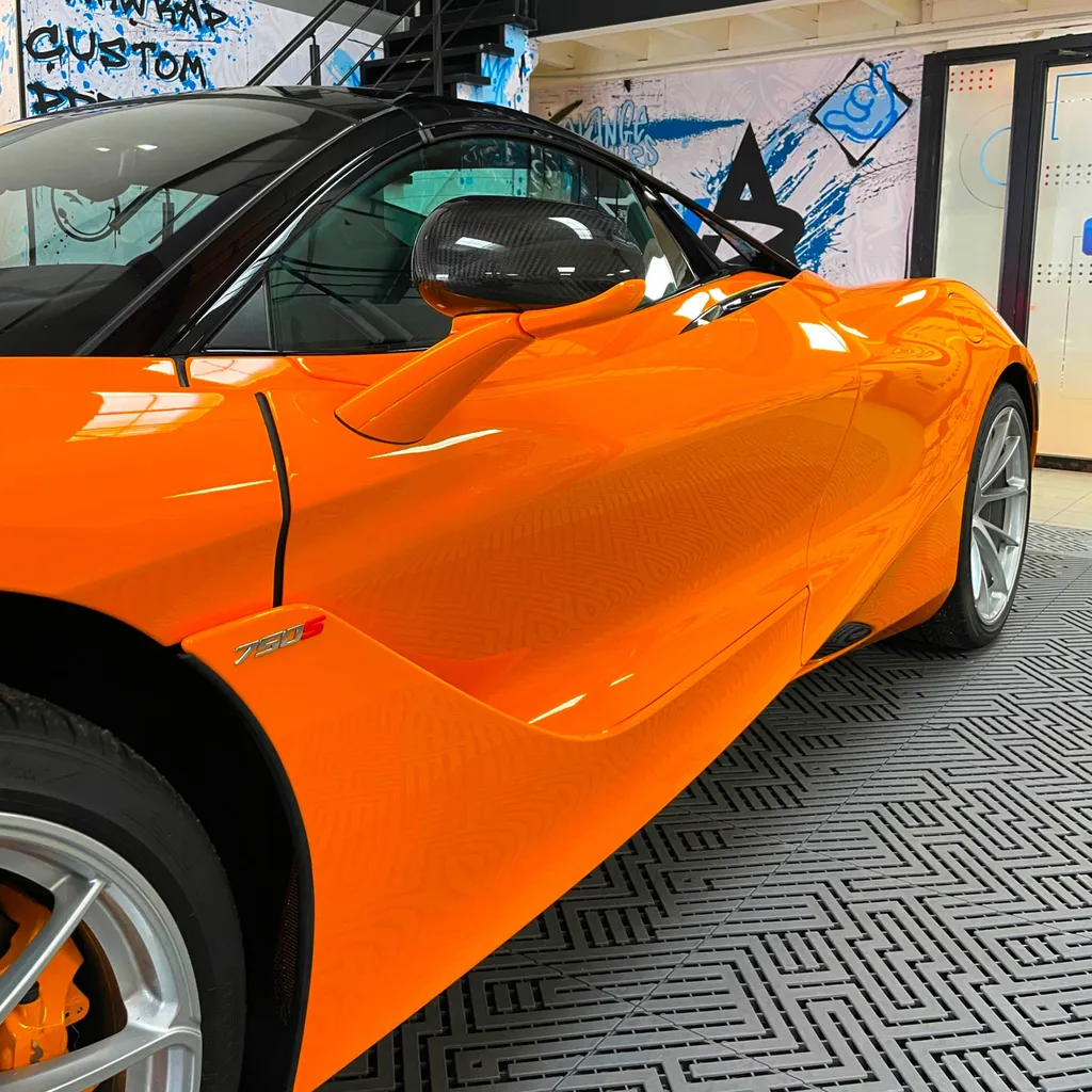 Protection carrosserie McLaren 