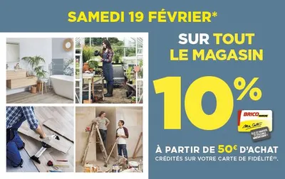 Opération carte de fidélité les 19 et 20 février